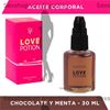 Aceite sabor Chocolate y Menta love potion 30 ml
